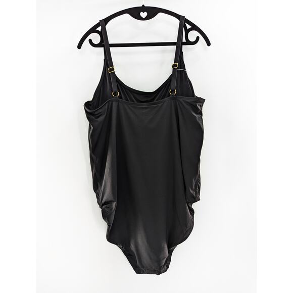 Andie Swim Black One Piece Swimsuit The Amalfi - Picture 7 of 9